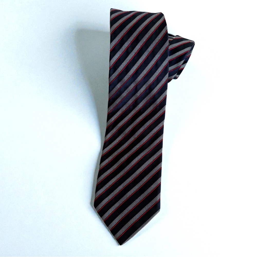 BRIONI Silk Striped Tie